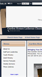 Mobile Screenshot of gardenhomeslutheran.org